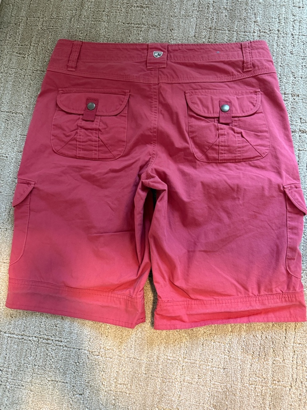 Kuhl Splash 11in Coral Cargo Bermuda Shorts Sz 8 - Picture 2 of 5